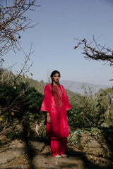 Jammu Pashmina Silk Kurta Set