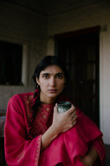 Jammu Pashmina Silk Kurta Set