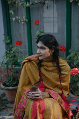 Bajra Pashmina Silk Kurta Set