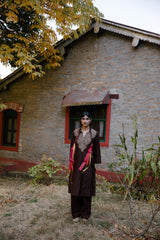 Poshwan Foil Printed Kurta Set