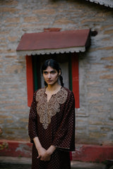 Poshwan Foil Printed Kurta Set