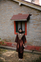 Poshwan Foil Printed Kurta Set
