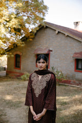 Poshwan Foil Printed Kurta Set