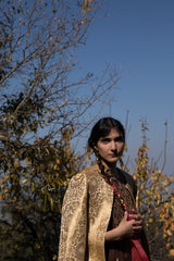 Gulsitara Banarasi Silk Sharara Set