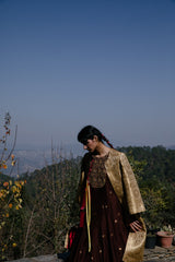 Gulsitara Banarasi Silk Sharara Set