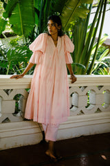 GUL GULABI KURTA SET