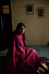 Rishaan Chanderi Silk Lehenga