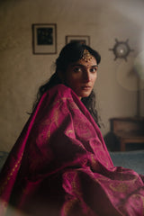 Rishaan Chanderi Silk Lehenga