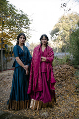 Rishaan Chanderi Silk Lehenga