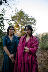 Rishaan Chanderi Silk Lehenga