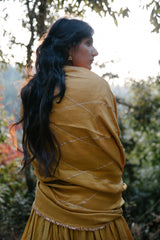 Bodh Chanderi Silk Lehenga