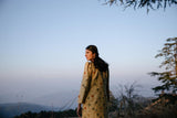 Kasol Printed Handwoven Silk Jacket Set