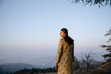 Kasol Printed Handwoven Silk Jacket Set