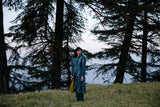 Kesang Printed Handwoven Silk Jacket Set