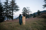 Kesang Printed Handwoven Silk Jacket Set