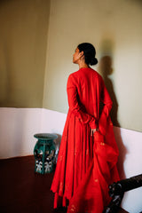 GULMOHAR KALI KURTA SET