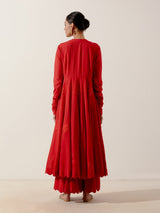 GULMOHAR KALI KURTA SET