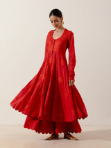 GULMOHAR KALI KURTA SET