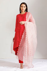 Laal jeera kurta set