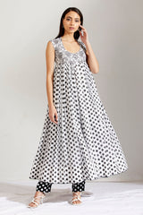 Phool jaal batasha kurta set