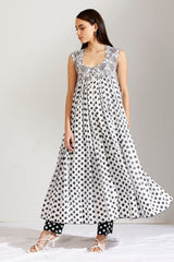 Phool jaal batasha kurta set