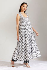 Phool jaal batasha kurta set