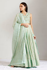 Mintgold batasha lehnga