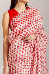 Sherbet batasha saree & blouse