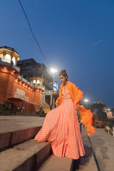 Kesar Gulaab Lehnga
