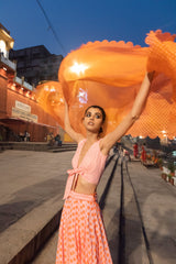 Kesar Gulaab Lehnga