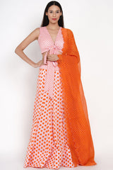 Kesar Gulaab Lehnga