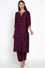 Phalsa Sequins Buti Set