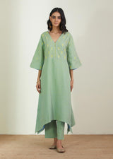 Twinkling Daffodils Kurta Set