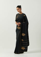 surma zardozi anar saree