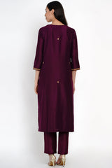 Phalsa Sequins Buti Set