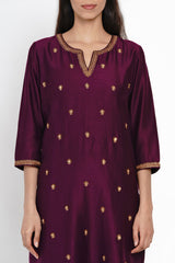Phalsa Sequins Buti Set
