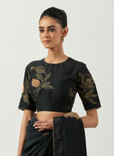 surma zardozi anar saree