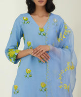 The Backyard Rose Sharara Set