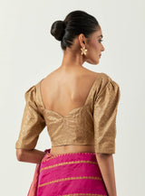 sunahri dhaari saree