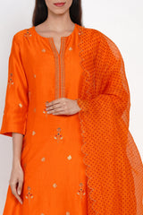 Banarasi Kesar Set