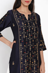 Neelzari Kurta Set