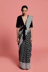 Gud Cotton Mal Sari & Blouse