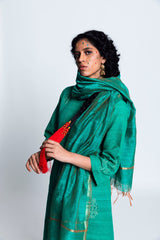 Banswara Handwoven Silk Kurta Set