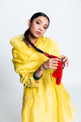 Dera Bassi  Chanderi Silk Kurta Set