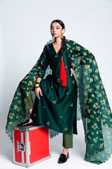 Chitrkoot Chanderi Silk Kurta Set