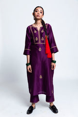 Jamui Chanderi Silk Kurta Set