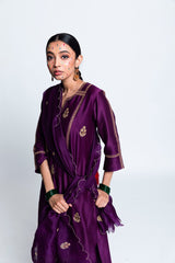 Jamui Chanderi Silk Kurta Set