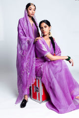 Satara Chanderi Silk Kurta Set