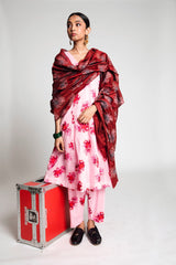 Kurnool Printed Mulmul Cotton Kurta Set