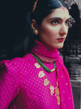 Gulabi Sitara Sharara Set